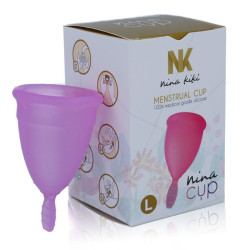 Nina Kikí - Coupe Menstruelle Violet - Taille L